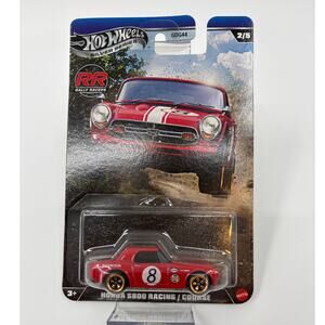 Hot Wheels Rally Racers HOnda S800 Racing/Course 2/5